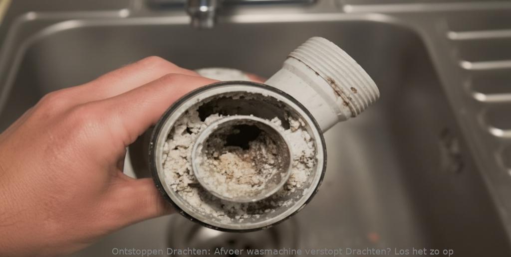 Afvoer wasmachine verstopt Drachten? Los het zo op
