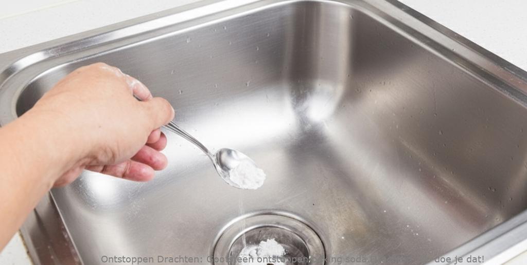 Gootsteen ontstoppen baking soda Drachten: Zo doe je dat!