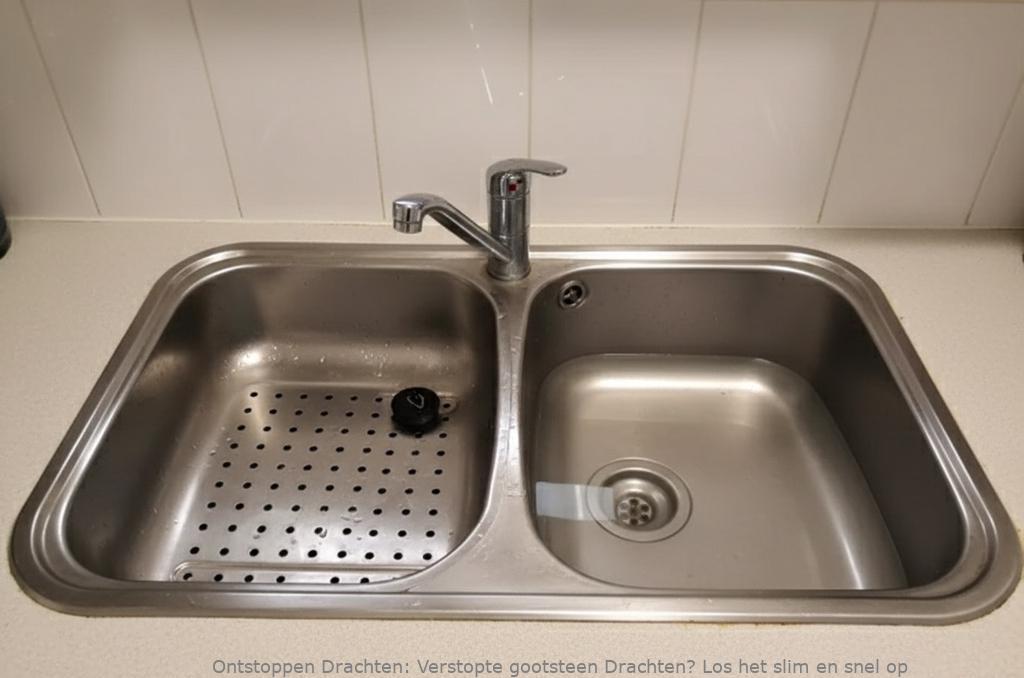 Verstopte gootsteen Drachten? Los het slim en snel op