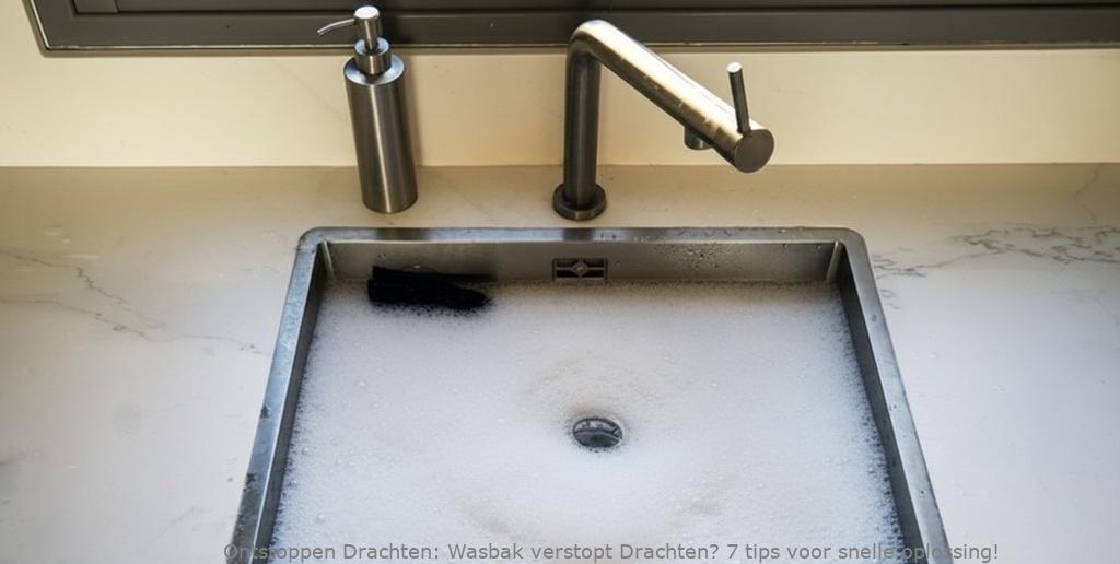 Wasbak verstopt Drachten? 7 tips voor snelle oplossing!