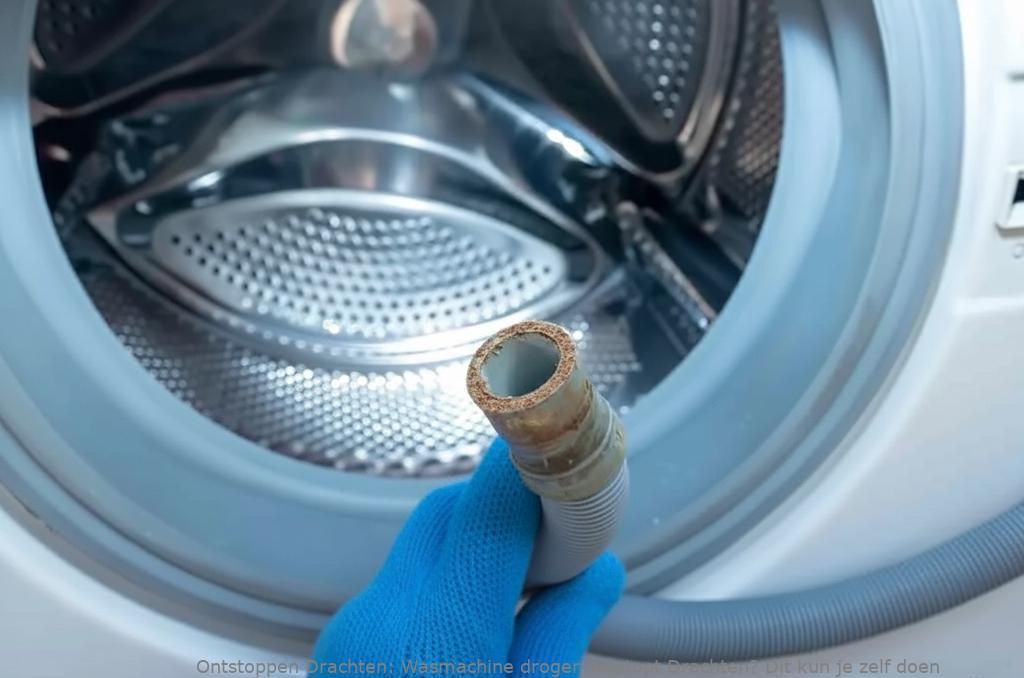 Wasmachine droger verstopt Drachten? Dit doe je zelf!